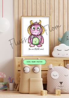 PURPLE- You are Roar-some! Digital Print